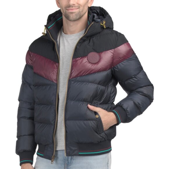 NEW SCOTCH & SODA Kilyo Padded Jacket With Contrast Details 1025 8m4 - Picture 2 of 3